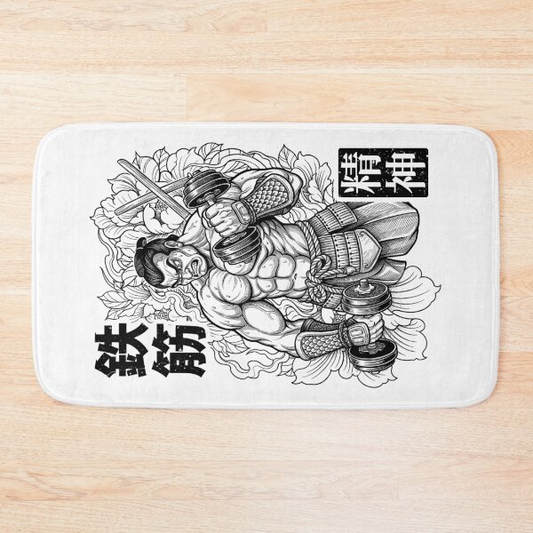 Item preview, Gym Samurai Iron Muscle Mentality Japanese Workout Warrior designed and sold by GrandeDuc.