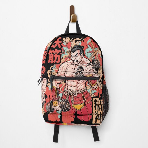Item preview, Gym Samurai Iron Muscle Mentality Japanese Workout Warrior designed and sold by GrandeDuc.