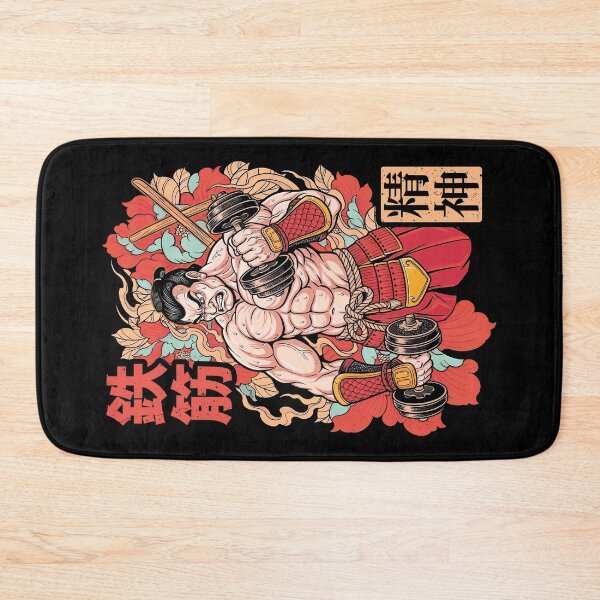 Item preview, Gym Samurai Iron Muscle Mentality Japanese Workout Warrior designed and sold by GrandeDuc.