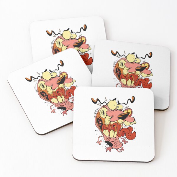 Item preview, Courage the Cowardly Dog Surreal Horror Scream designed and sold by zchikar.
