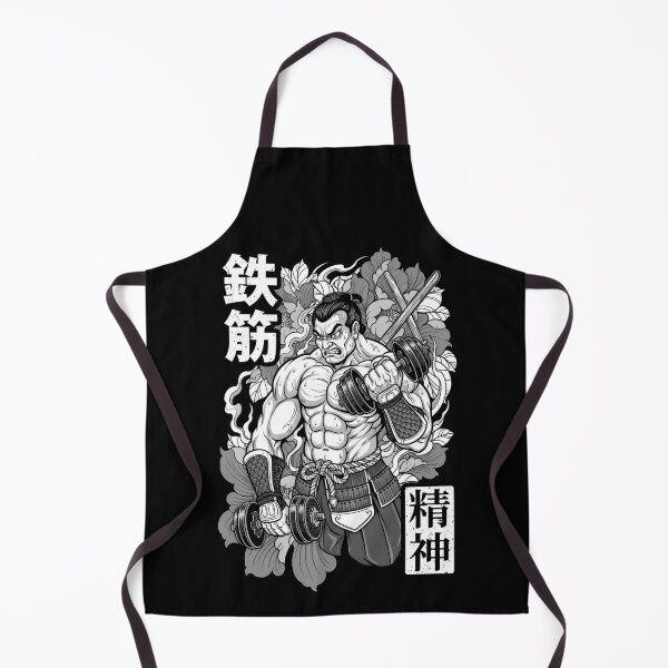Item preview, Gym Samurai Iron Muscle Mentality Japanese Workout Warrior designed and sold by GrandeDuc.