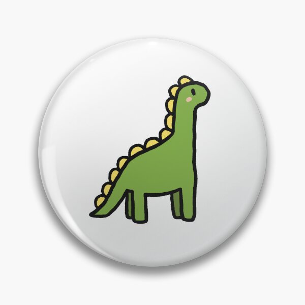 Item preview, Little green brachiosaurus dinosaur designed and sold by LynnStarfish.