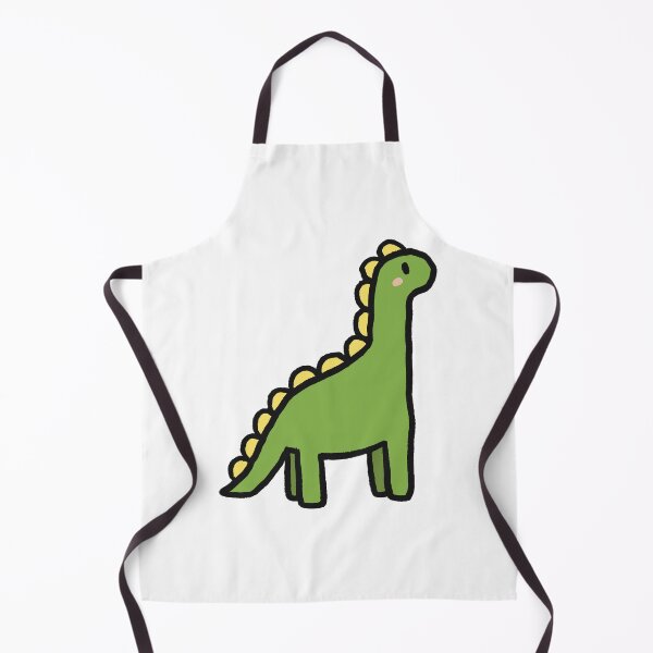 Item preview, Little green brachiosaurus dinosaur designed and sold by LynnStarfish.