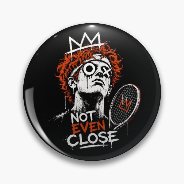 Item preview, NOT EVEN CLOSE Tennis Champion Graffiti designed and sold by Creative_Canvas.