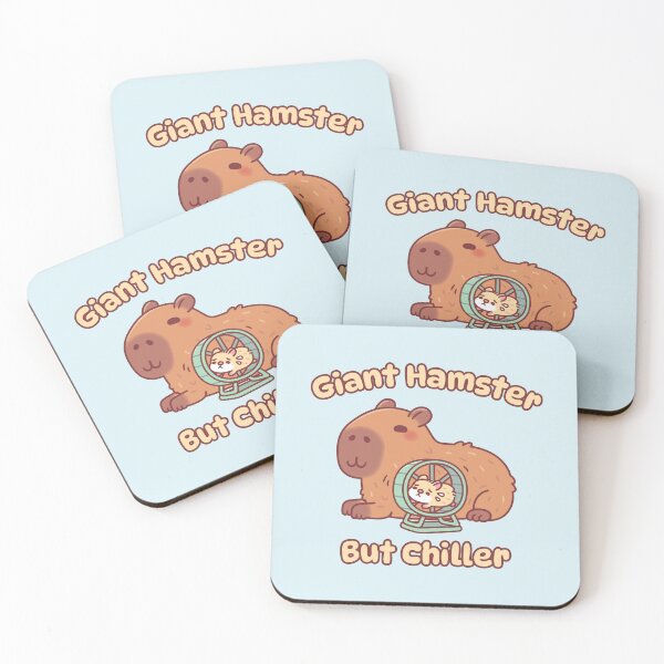 Item preview, Cute Capybara Giant Hamster But Chiller designed and sold by rustydoodle.