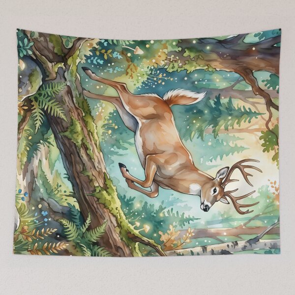 Item preview, White-Tailed Deer Odocoileus Virginianus Artiodactyla Cervid designed and sold by RubisLeaf.