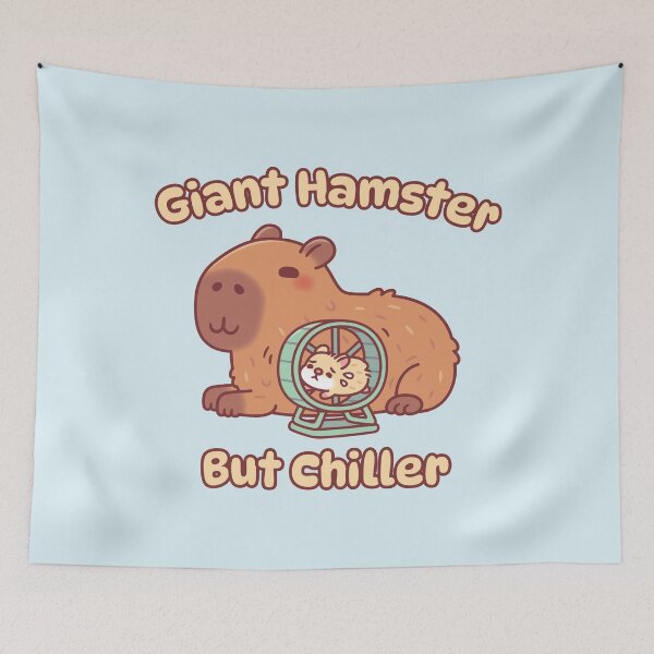 Item preview, Cute Capybara Giant Hamster But Chiller designed and sold by rustydoodle.