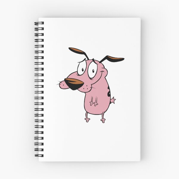 Item preview, Courage the Cowardly Dog Shy Nervous Pose designed and sold by zchikar.