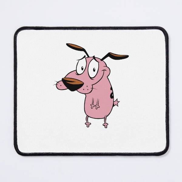 Item preview, Courage the Cowardly Dog Shy Nervous Pose designed and sold by zchikar.