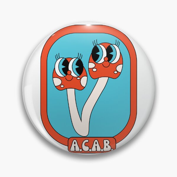 Item preview, ACAB Happy Mushrooms designed and sold by maxamillionbux.