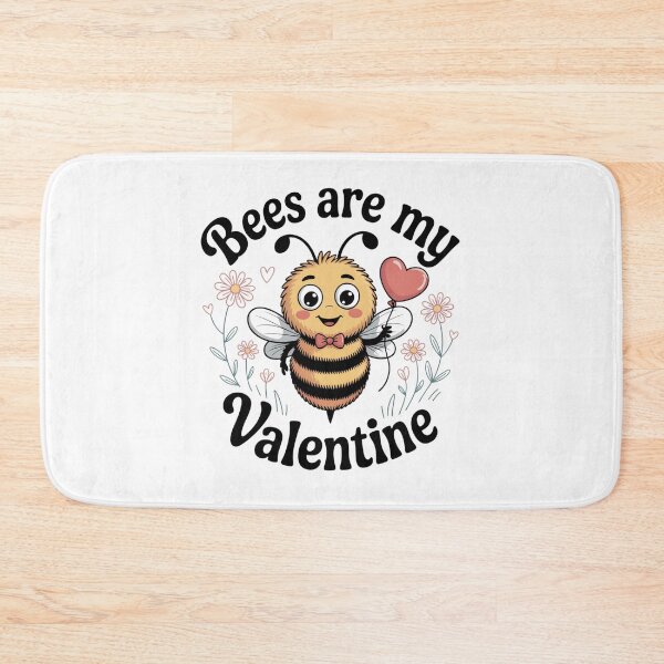 Item preview, Bees Are My Valentine – Cute Bumble Bee Bowtie Wildflower T-Shirt designed and sold by proearth2022.