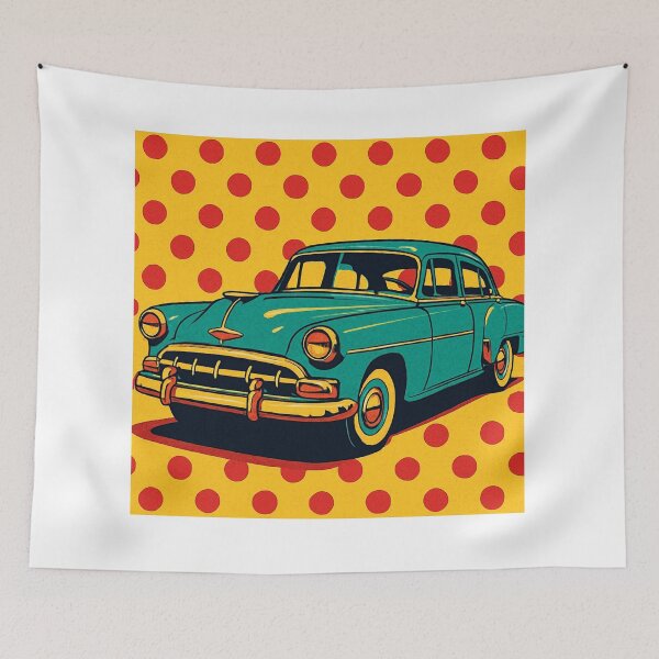 Item preview, Retro Vintage American Car designed and sold by Mark Vickers.