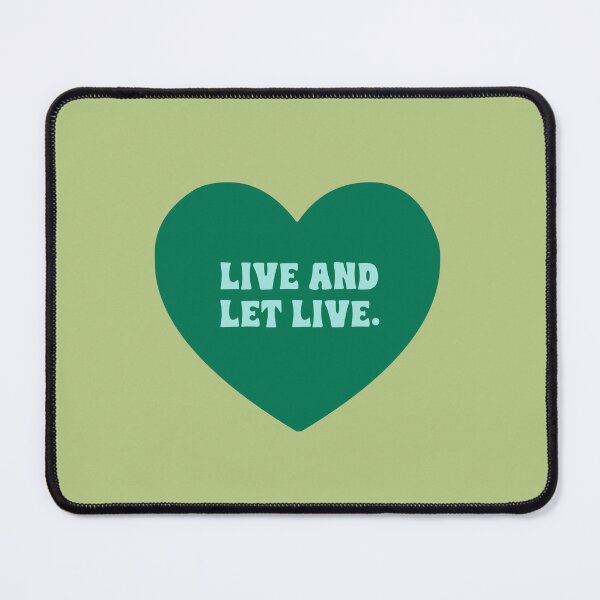 Item preview, LIVE AND LET LIVE  designed and sold by thehappyintrovert .