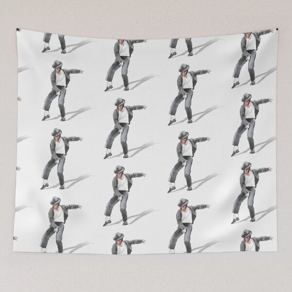 Item preview, Original Hand-Drawn MJ Dance Style Art: Capturing the King of Pop in Motion designed and sold by Prithbyshop.