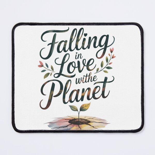 Item preview, Falling in Love with the Planet – Botanical Seedling Earth Activist T-Shirt designed and sold by proearth2022.