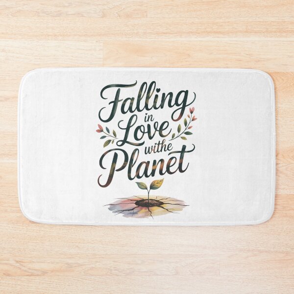 Item preview, Falling in Love with the Planet – Botanical Seedling Earth Activist T-Shirt designed and sold by proearth2022.