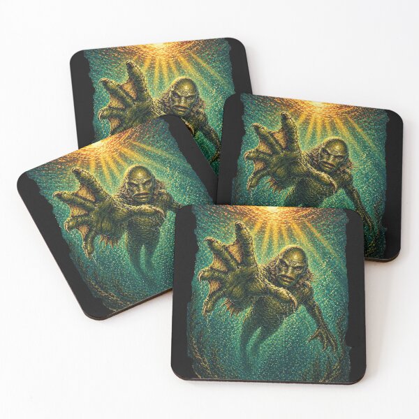 Item preview,  The Creature Attacks Underwater designed and sold by judgehydrogen.