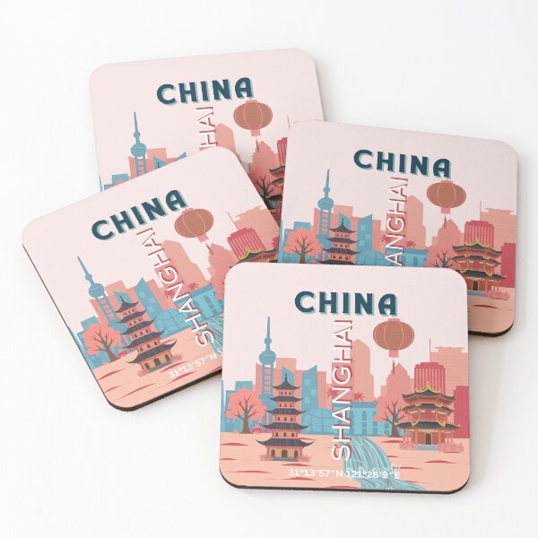 Item preview, Shanghai China Travel Retro Vintage Poster designed and sold by Magic Love Art Print.