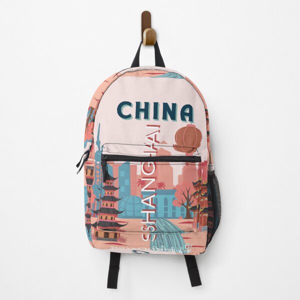 Item preview, Shanghai China Travel Retro Vintage Poster designed and sold by Magic Love Art Print.