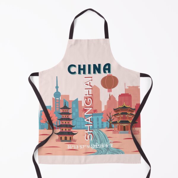 Item preview, Shanghai China Travel Retro Vintage Poster designed and sold by Magic Love Art Print.