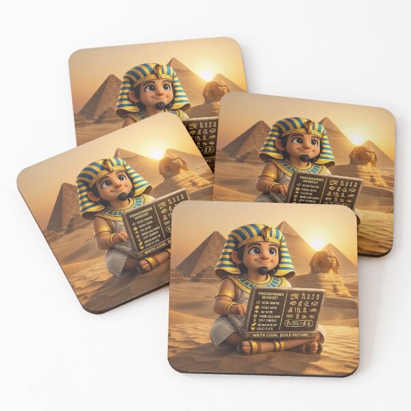 Item preview, Ancient Wisdom Modern Tech Programmer Pharaoh designed and sold by Oddly Blessed.