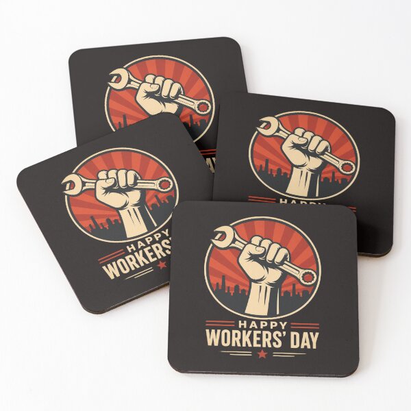 Item preview, Happy Workers' Day designed and sold by Log77.