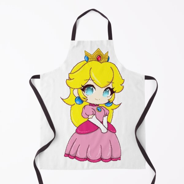 Item preview, Princess Peach chibi pixel-art designed and sold by MiloBoo.