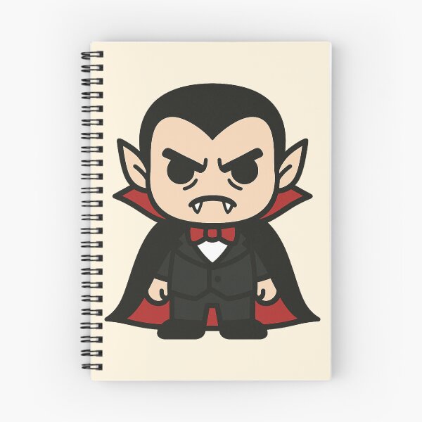 Item preview, Cute Scary Dracula | Chibi Vampire Cartoon Halloween Design designed and sold by Creative_Canvas.