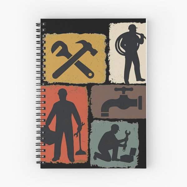 Item preview, Vintage Handyman and Skilled Tradesman Retro Silhouette Art designed and sold by haitrieuic96.