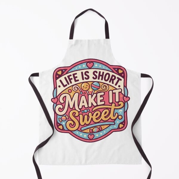 Item preview, Life is short. Make it sweet. designed and sold by LOVEARTDESIGN.