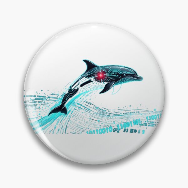 Item preview, The Gulf Dolphin designed and sold by ikonicgallery.