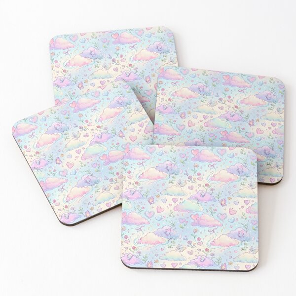 Item preview, Fairytale kawaii pattern. designed and sold by MyHappyArtShop.