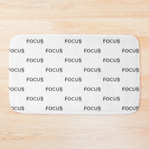 Item preview, Focus Optical Illusion Typography – Minimalist Motivational Word Art Design designed and sold by LoFi-OG.