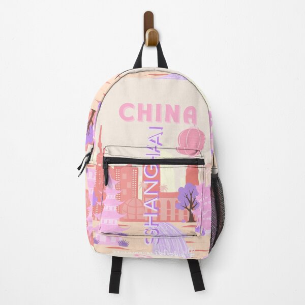 Item preview, Shanghai China Pastel Travel Art designed and sold by Magic Love Art Print.