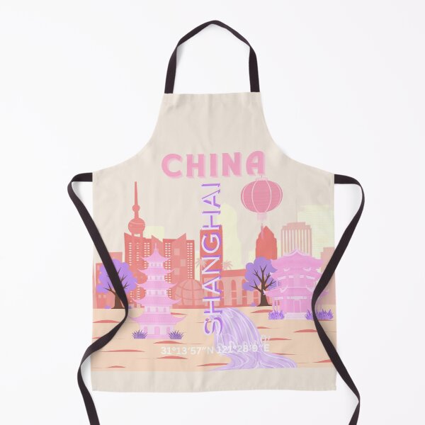 Item preview, Shanghai China Pastel Travel Art designed and sold by Magic Love Art Print.