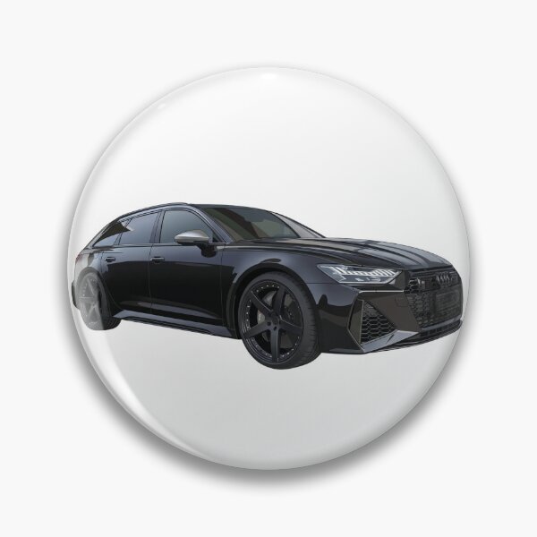 Item preview, Black Performance Estate Front Left View Vector Art designed and sold by NikksGarage.