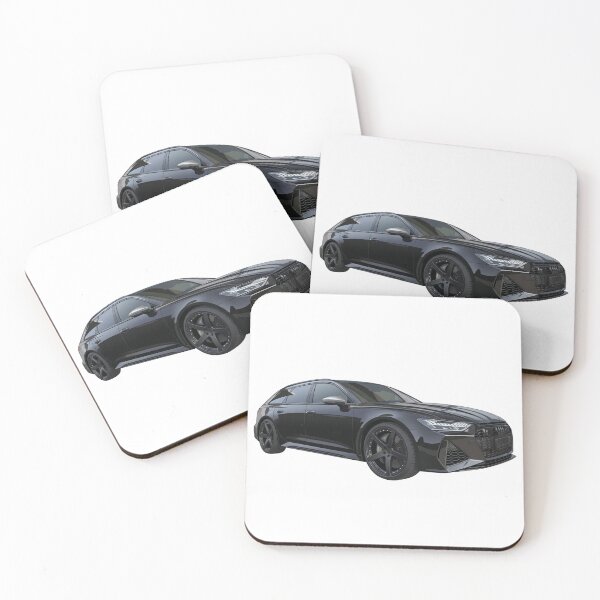 Item preview, Black Performance Estate Front Left View Vector Art designed and sold by NikksGarage.