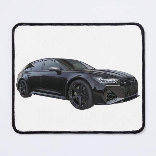 Item preview, Black Performance Estate Front Left View Vector Art designed and sold by NikksGarage.