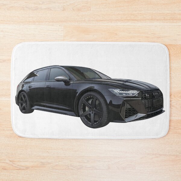 Item preview, Black Performance Estate Front Left View Vector Art designed and sold by NikksGarage.