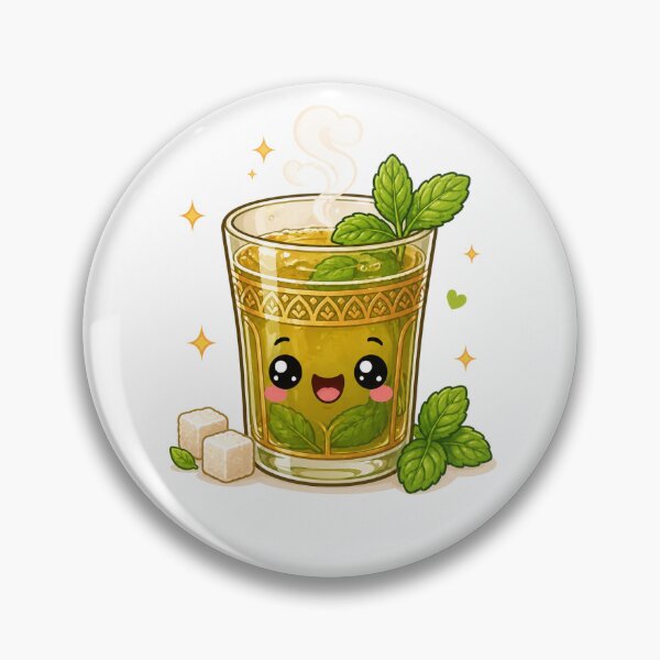 Item preview, Kawaii mint tea designed and sold by Collection Touillette.