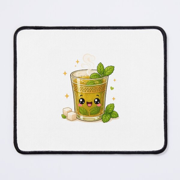 Item preview, Kawaii mint tea designed and sold by Collection Touillette.