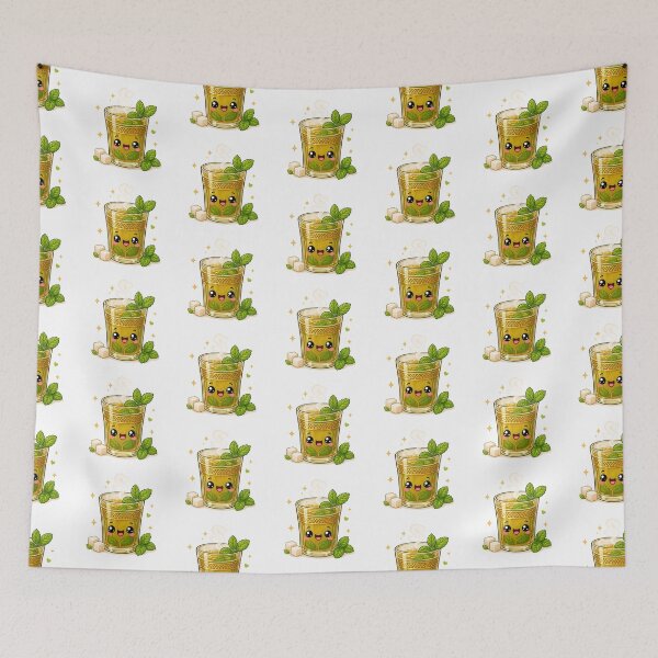 Item preview, Té de menta kawaii designed and sold by Collection Touillette.