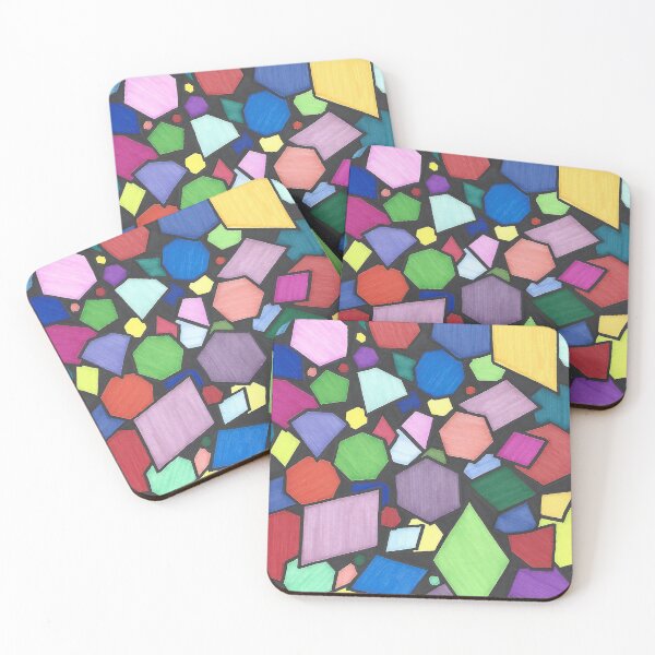 Item preview, Mixer - Hand Drawn Bright Geometric Pattern designed and sold by AJPrettyObscene.