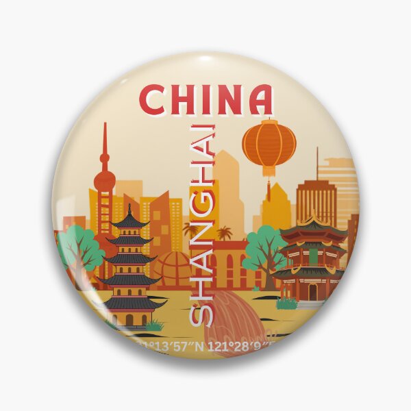 Item preview, Shanghai China Travel Retro Poster designed and sold by Magic Love Art Print.