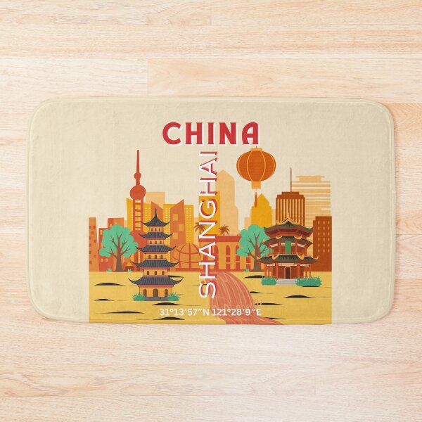 Item preview, Shanghai China Travel Retro Poster designed and sold by Magic Love Art Print.