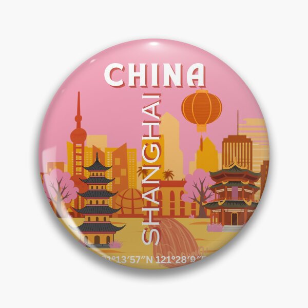 Item preview, Shanghai China Travel Vintage Poster designed and sold by Magic Love Art Print.