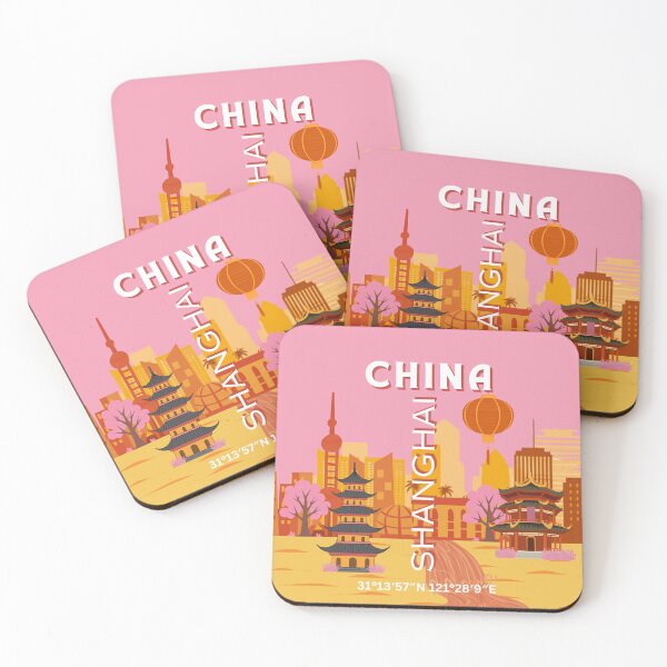 Item preview, Shanghai China Travel Vintage Poster designed and sold by Magic Love Art Print.
