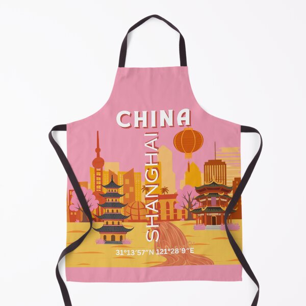 Item preview, Shanghai China Travel Vintage Poster designed and sold by Magic Love Art Print.