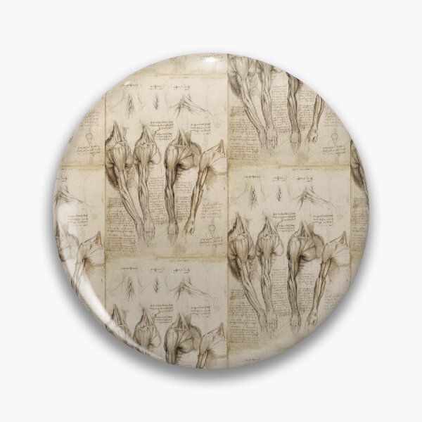 Item preview, Leonardo da Vinci Anatomical Study of the Leg Muscles Poster designed and sold by artofuniverse.