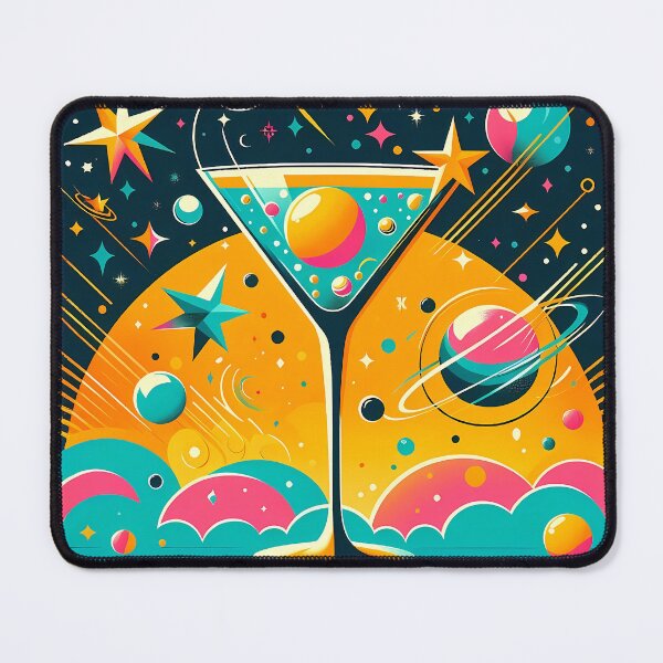 Item preview, Mid century Atomic Martini Time Space Age Blast designed and sold by Lee Hiller Designs.